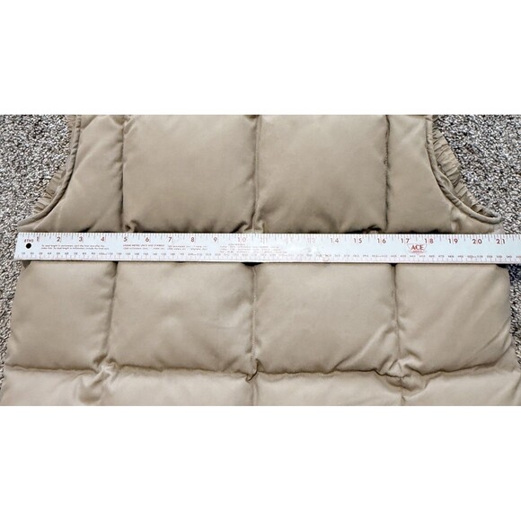 VTG St John's Bay Mens L Down/Waterfowl Puffer Snap Vest Brown Outerwear Outdoor - Picture 10 of 11